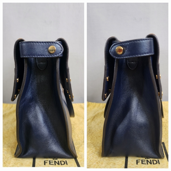 FENDI Vitello Grace Flip Tote Bag - Picture 7 of 16